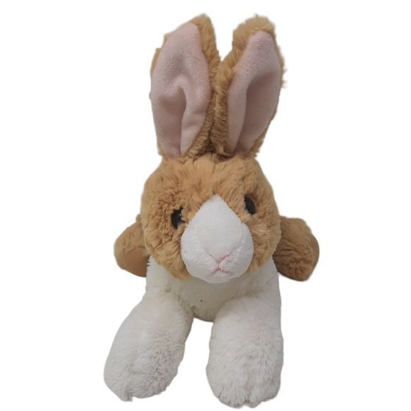 Aurora Dutch Bunny Rabbit Farm Brown Black Cream Stuffed Animal‎ Plush Toy 10" - Picture 1 of 8